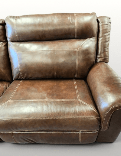 Dark Brown Power Reclining Loveseat