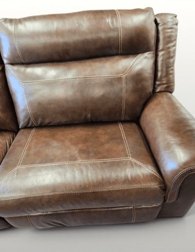 Dark Brown Power Reclining Loveseat
