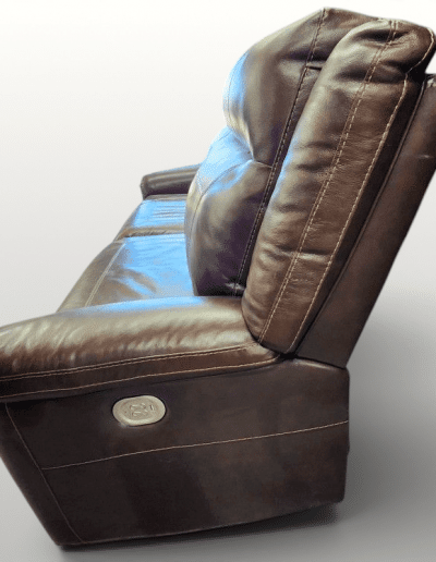 Dark Brown Power Reclining Loveseat