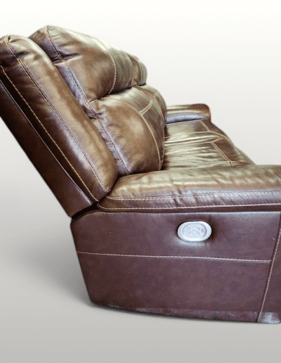 Dark Brown Power Reclining Loveseat