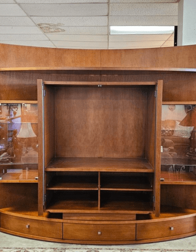 Mid-Century Modern Entertainment Unit front