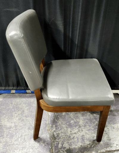 Modern Faux Leather Accent Chair