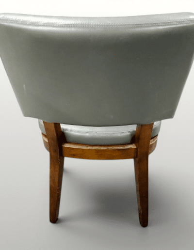 Modern Faux Leather Accent Chair