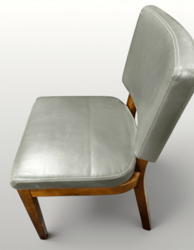 Modern Faux Leather Accent Chair