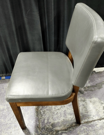 Modern Faux Leather Accent Chair
