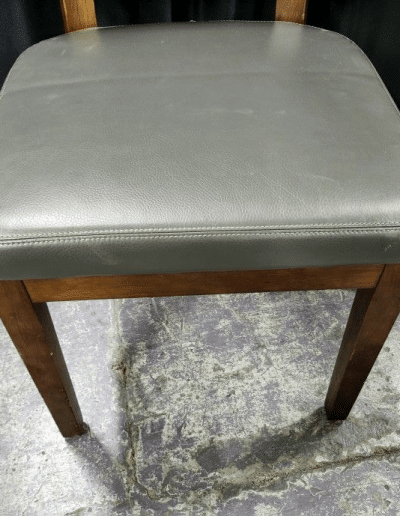 Modern Faux Leather Accent Chair