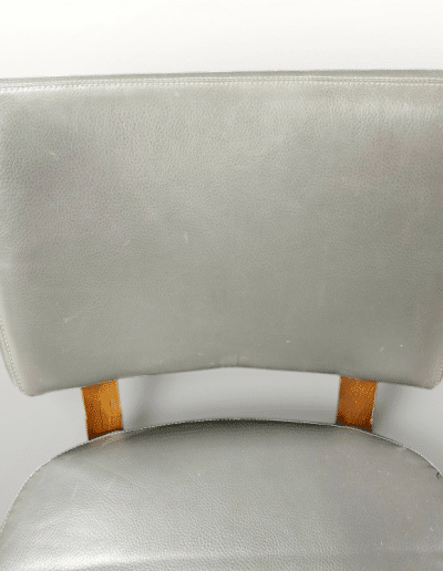 Modern Faux Leather Accent Chair