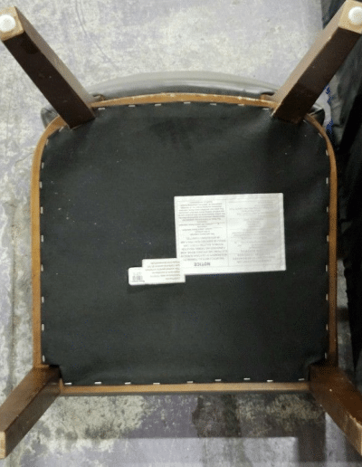 Modern Faux Leather Accent Chair