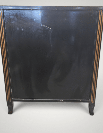French Hand Painted Wine Cabinet