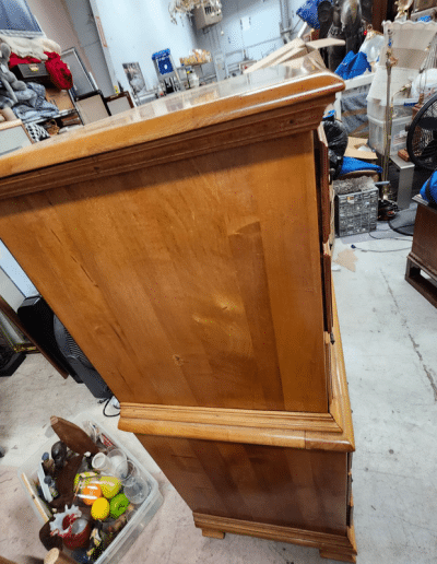 Vintage Solid Maple Chest-on-Chest Tallboy DresserVintage Solid Maple Chest-on-Chest Tallboy Dresser