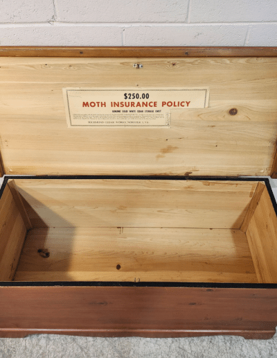 Vintage Richmond Cedar Works Solid White Cedar Storage Chest