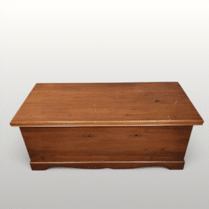 Vintage Richmond Cedar Works Solid White Cedar Storage Chest