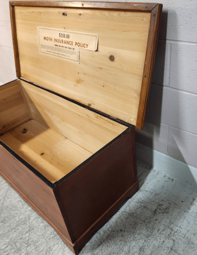 Vintage Richmond Cedar Works Solid White Cedar Storage Chest