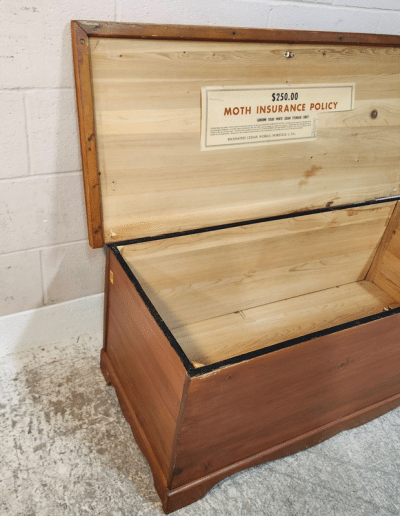 Vintage Richmond Cedar Works Solid White Cedar Storage Chest