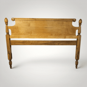 Vintage Maple Wood Full Bed Frame