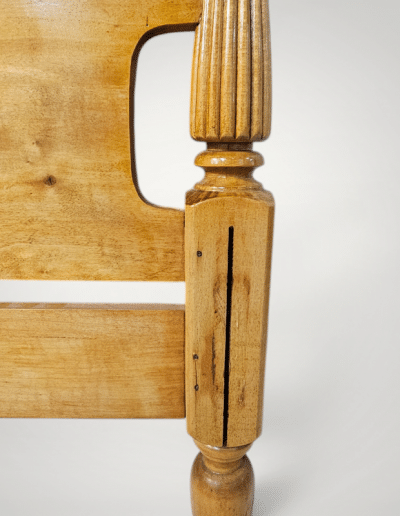 Vintage Maple Wood Full Bed Frame