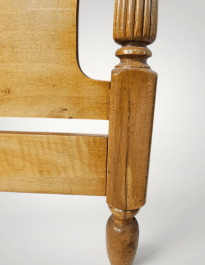 Vintage Maple Wood Full Bed Frame