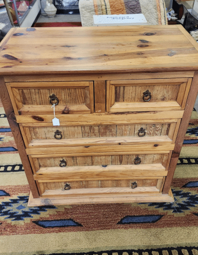 Rustic Pine Dresser