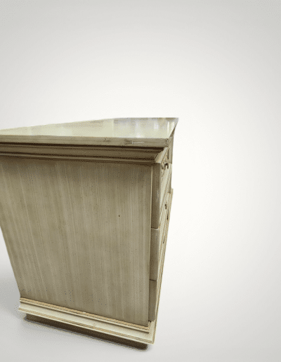 French Provincial Style Distressed Cream Dresser