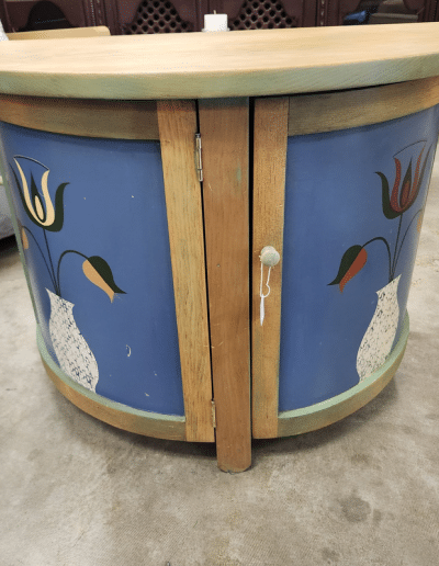 Painted Wood Cabinet
