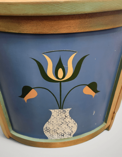 Painted Wood Cabinet