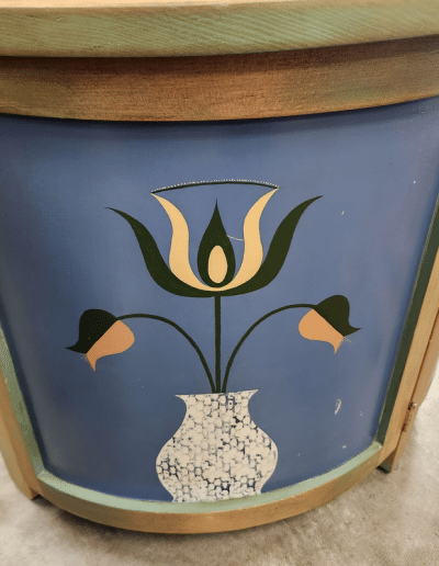 Painted Wood Cabinet
