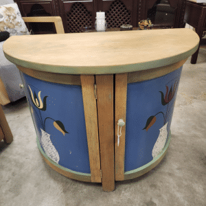 Painted Wood Cabinet