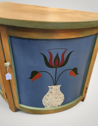Painted Wood Cabinet
