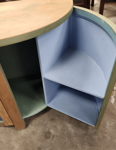 Painted Wood Cabinet