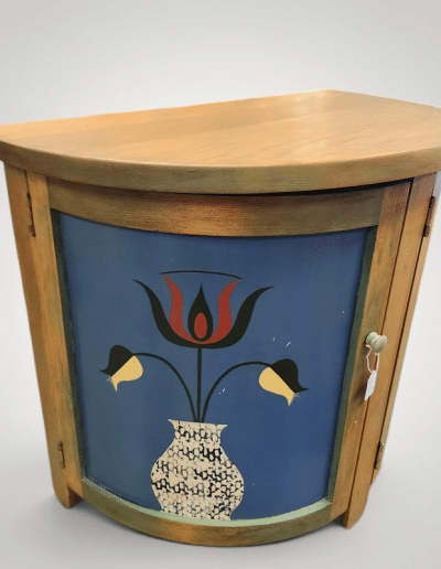 Painted Wood Cabinet