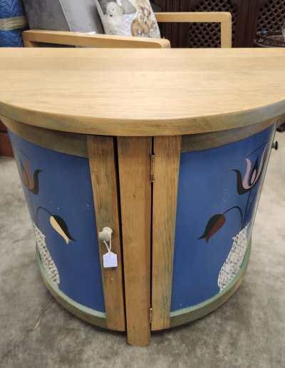 Smaller Painted Wood Cabinet