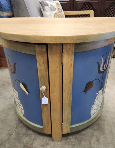 Smaller Painted Wood Cabinet