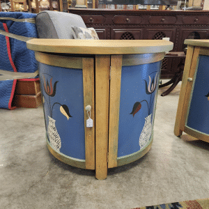 Smaller Painted Wood Cabinet