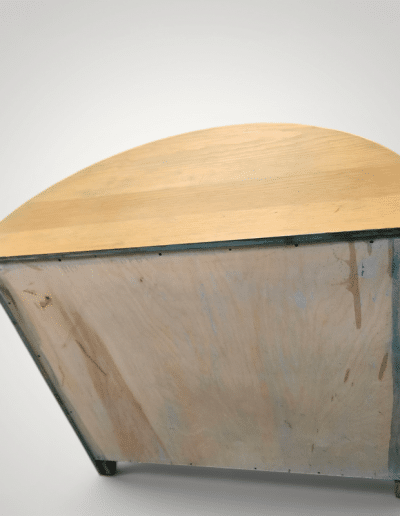 Painted Wood Cabinet