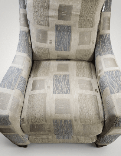 Geometric Motif Occasional Chair