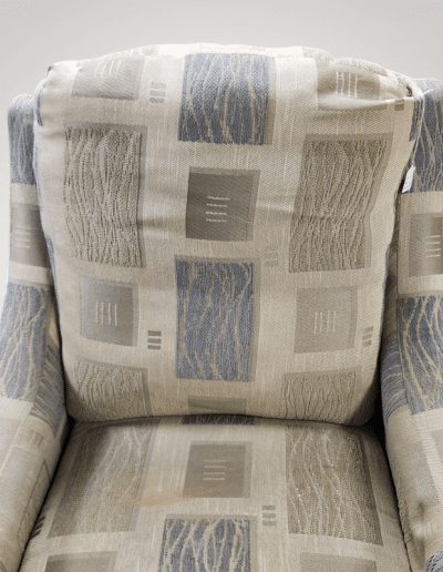 Geometric Motif Occasional Chair