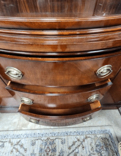 Drexel Bowfront China Cabinet