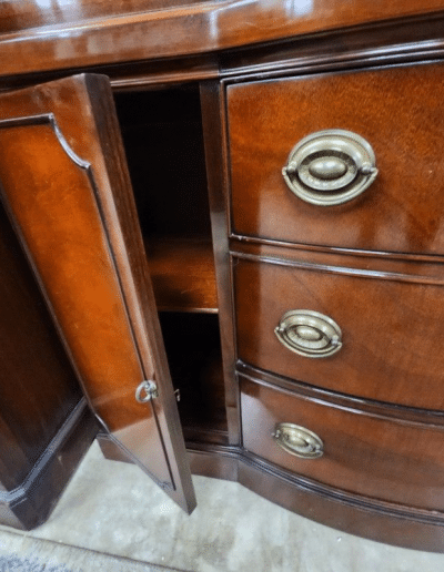 Drexel Bowfront China Cabinet