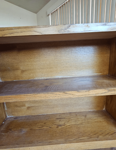 Long Wood Bookcase