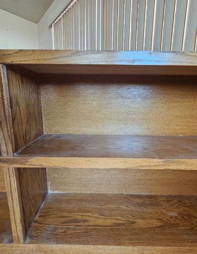 Long Wood Bookcase