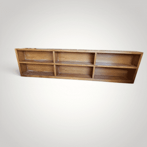 Long Wood Bookcase