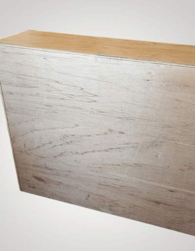 Vintage Horizontal Oak Bookcase