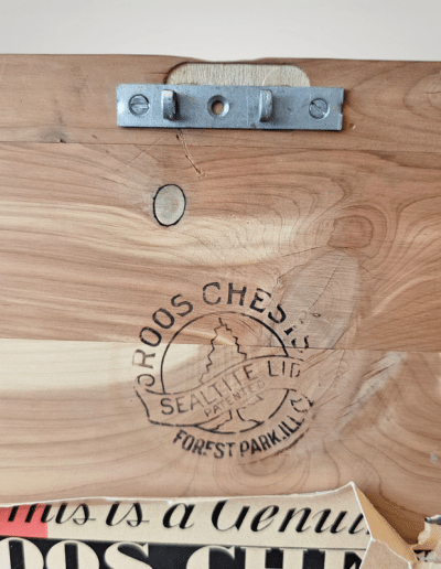 Vintage Ed. Roos Co. Cedar Chest