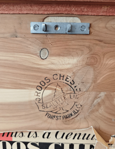 Vintage Ed. Roos Co. Cedar Chest