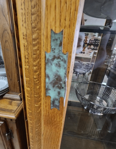 Lighted Southwest Style Curio Cabinet