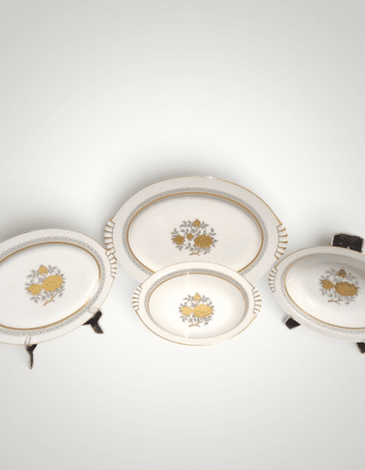 Vintage Kent China "Paradise" Dinnerware Set