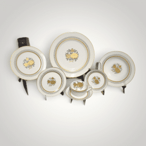 Vintage Kent China "Paradise" Dinnerware Set