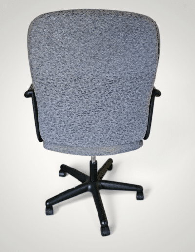 Ergonomic Mid-Back Fabric Office Desk Chair – Heather Grey