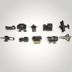 Vintage Die-Cast Miniature Pencil Sharpeners (10-Piece Set)