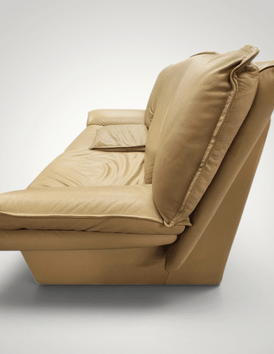 Scandinavian Designs Monza 4-Piece Leather Seating Set